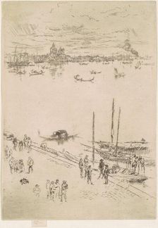 Upright Venice, 1879-1880. Creator: James Abbott McNeill Whistler