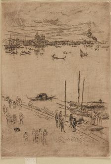 Upright Venice, 1879-1880. Creator: James Abbott McNeill Whistler