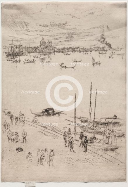 Upright Venice. Creator: James McNeill Whistler (American, 1834-1903).