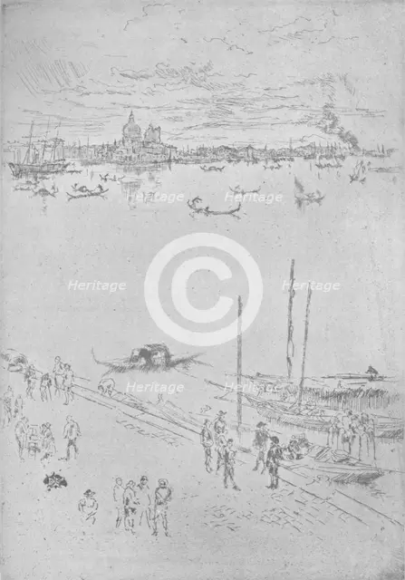 'Upright Venice', c1880, (1904). Artist: James Abbott McNeill Whistler.