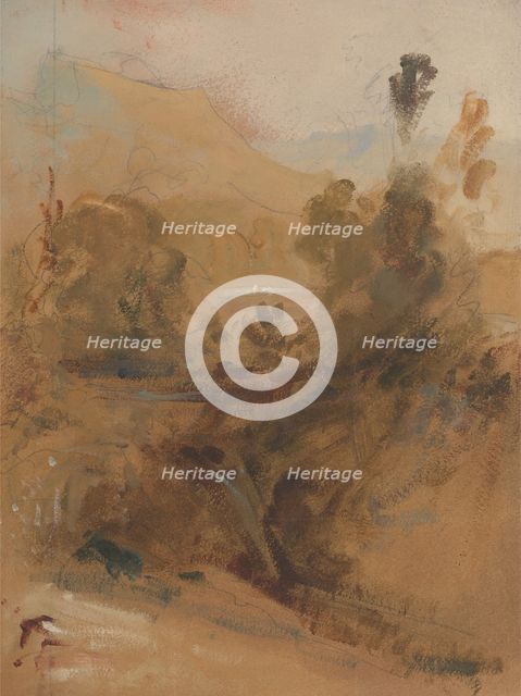 Upright Landscape, ca. 1830. Creator: Unknown.