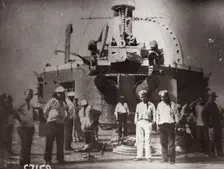 Uprising on the battleship Potemkin Constanta, Romania, 1905