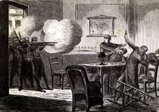 Uprising of 1866, mutiny or revolt of the sergeants at San Gil barracks in Madrid on June 22, 186…