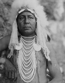 Upshaw-Apsaroke, c1905. Creator: Edward Sheriff Curtis