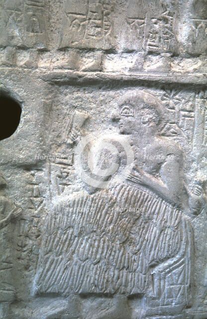Ur-Nanshe, king of Lagash, Sumeria, c2500 BC. Artist: Unknown