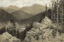 Ural Mountains. Taiga in the Zlatoust Region, 1904. Creator: Boris Vasilievich Smirnov