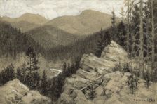 Ural Mountains. Taiga in the Zlatoust Region, 1904. Creator: Boris Vasilievich Smirnov