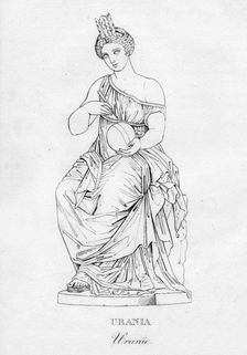 Urania (Uranie) c1850