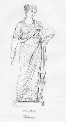 Urania (Uranie) c1850