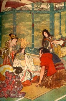 Urashima and the Sea King's Daughter 1912. Creator: Evelyn Paul
