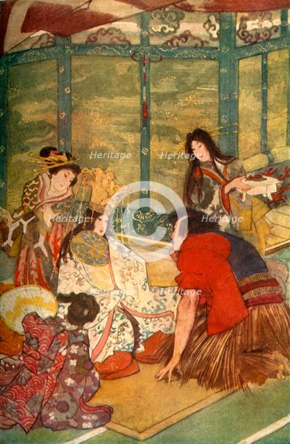 'Urashima and the Sea King's Daughter', 1912. Creator: Evelyn Paul.