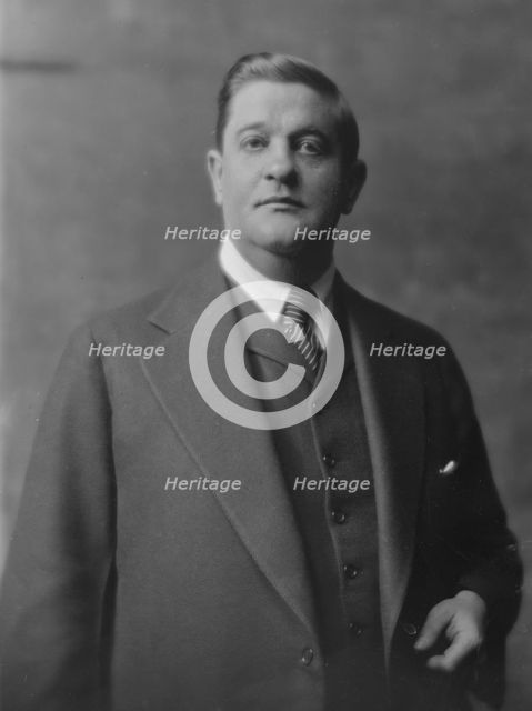 Urban, Joseph, Mr., portrait photograph, 1916 or 1917. Creator: Arnold Genthe.