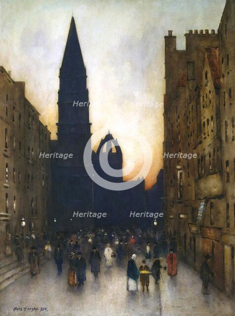 Urban Landscape', c1900. Creator: Hansen, Hans Peter (1829-1899).