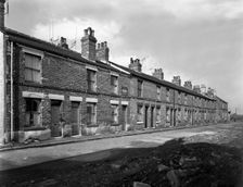 Urban redevelopment in Swinton, South Yorkshire, 1957. Creator: Michael Walters
