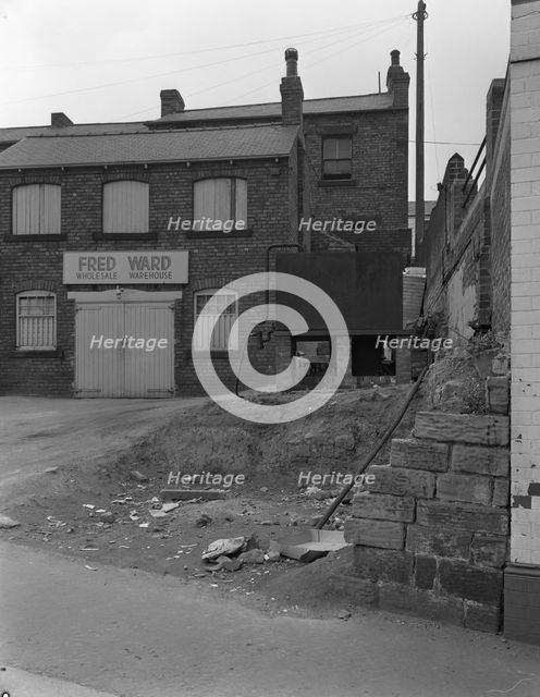 Urban regeneration in Mexborough, South Yorkshire, 1966.  Creator: Michael Walters.