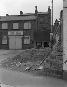 Urban regeneration in Mexborough, South Yorkshire, 1966. Creator: Michael Walters