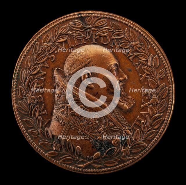 Urban VIII (Maffeo Barberini, 1568-1644), Pope 1623 [obverse], 1641. Creator: Gaspare Morone Mola.