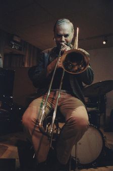 Urbie Green, Tenor Clef, London, 1991. Creator: Brian Foskett