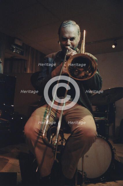 Urbie Green, Tenor Clef, London, 1991. Creator: Brian Foskett.