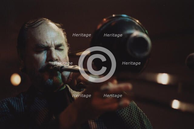 Urbie Green, Tenor Clef, London, 1991. Creator: Brian Foskett.