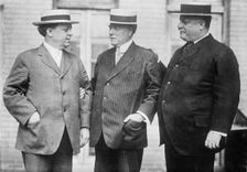 Urey Woodson, Norman E. Mack, Robert Crain, 1912. Creator: Bain News Service
