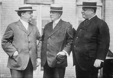 Urey Woodson, Norman E. Mack, Robert Crain, 1912. Creator: Bain News Service