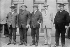 Urey Woodson, KY; N.E. Mack, Buffalo; Robt. Crain, Baltimore; Roger Sullivan, Chicago...1912. Creator: Bain News Service
