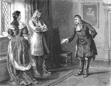 '"Urith: A Tale of Dartmoor", By S. Baring Gould, M. A.; " Thou art too free with your kisses, too Creator: Frank Dadd