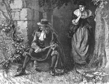 '"Urith: A Tale of Dartmoor", By S. Baring Gould, M. A.; "Then he took out his hunting-knife and tr Creator: Frank Dadd