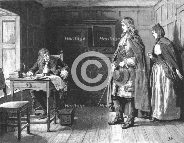 ''"Urith: A Tale of Dartmoor", By S. Baring Gould, M. A.; "Well, father,"said Anthony; "Here am I re Creator: Frank Dadd.