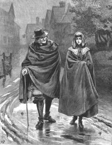 '"Urith: A Tale of Dartmoor", By S. Baring Gould, M. A.; " You have given your heart to another ?" Creator: Frank Dadd