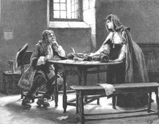 '"Urith: A Tale of Dartmoor", By S. Baring Gould, M. A.; "I am come with five hundred guineas in go Creator: Frank Dadd