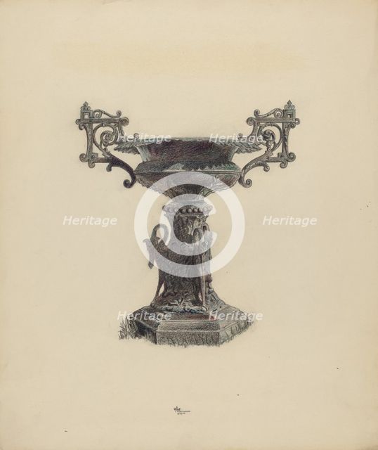 Urn, 1938. Creator: Ralph Atkinson.