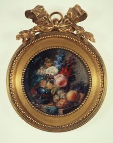 Urn of flowers and fruit, c1800. Creators: Cornelis van Spaendonck, Jan van Os