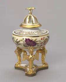 Urn and cover, c. 1815. Creator: Flight, Barr and Barr (British)