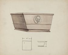 Urn Design, c. 1940. Creator: Charles Goodwin