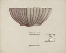 Urn Design, c. 1940. Creator: Charles Goodwin