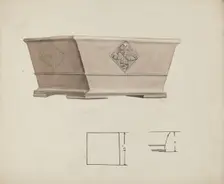Urn Design, c. 1940. Creator: Charles Goodwin