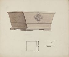Urn Design, c. 1940. Creator: Charles Goodwin