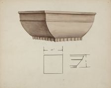 Urn Design, c. 1940. Creator: Charles Goodwin