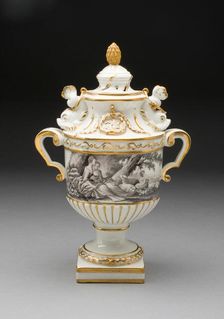 Urn, Frankenthal, 1776/77. Creator: Frankenthal Porcelain Factory