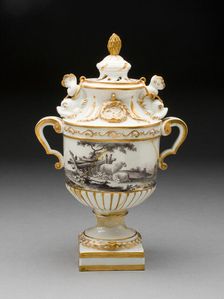 Urn, Frankenthal, 1776/77. Creator: Frankenthal Porcelain Factory