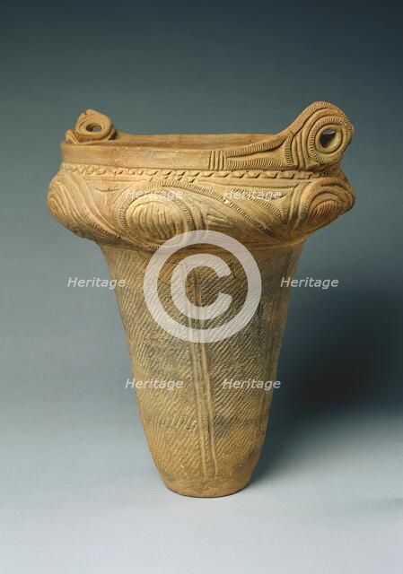 Urn (kame), c. 2000 BC. Creator: Unknown.