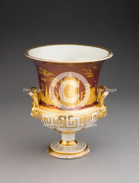 Urn, Staffordshire, 1805/10. Creator: Staffordshire Potteries.