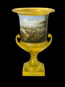 Urn showing the Battle of Waterloo, 1815, (1817-1819)