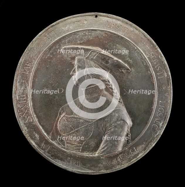 Ursula Saemftl, 1499-1551, Second Wife of Sebastian Liegsalz 1522, 1527. Creator: Friedrich Hagenauer.