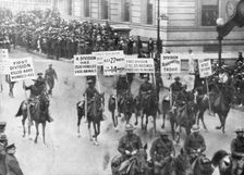 US 1st Army in the Victory Parade, New York, USA, 10 September 1919