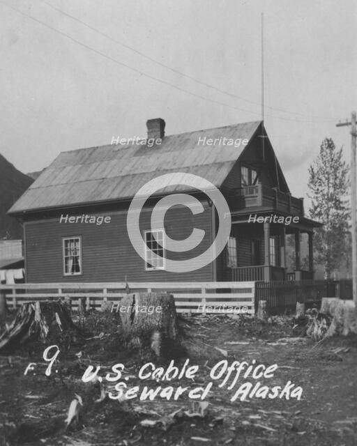U.S. Cable Office, between c1900 and c1930. Creator: Unknown.