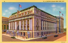 US Custom House, New York City, New York, USA, 1933