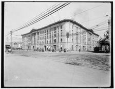 U.S. Custom House, New Orleans, La., between 1890 and 1899. Creator: Unknown